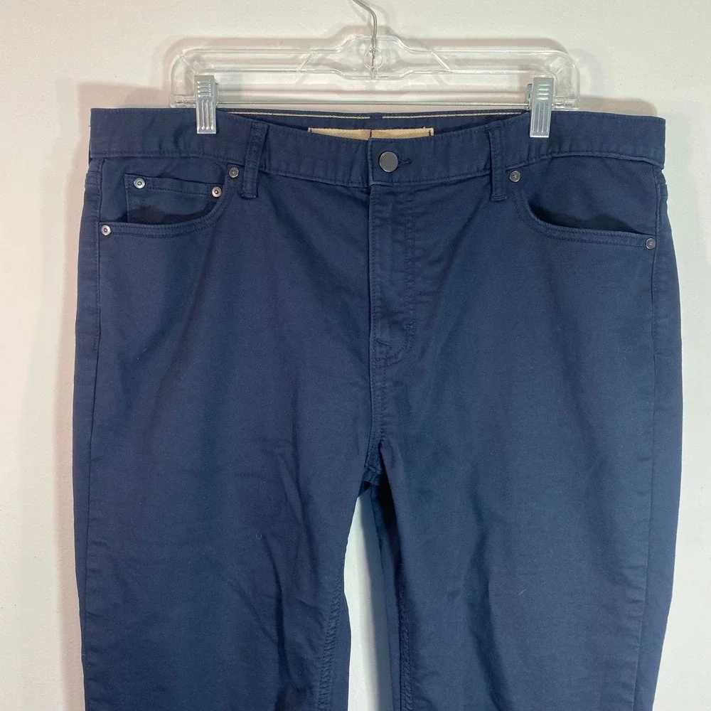 Banana Republic Travel Jean Slim‎ Fit Blue Denim Pants Mens Size 38x29